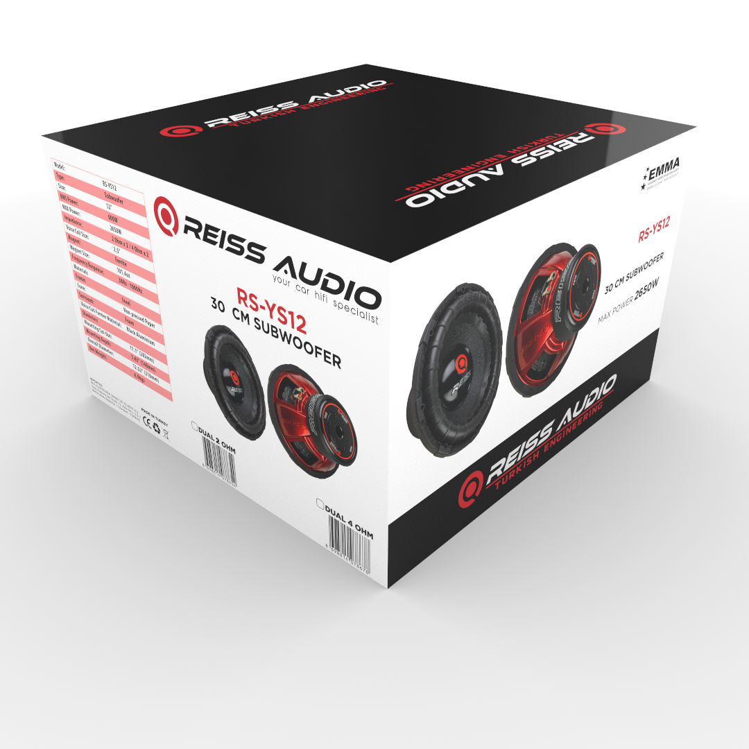 Reiss Subwoofer RS-YS12