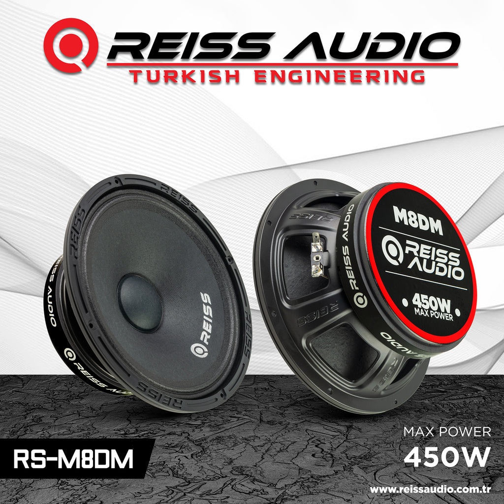 RS-M8DM Reiss Midrange 8 Inch